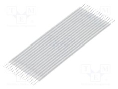 Conector cablu jumper flexibil TE Connectivity Flexstrip 1,27mm 50,8mm 15 contacte drepte foto