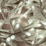 Ghirlandă cu LED-uri, cu legare &icirc;n serie, 10 m, IP44
