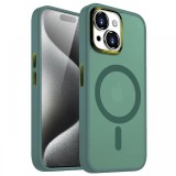 Lemontti Husa Guardian Magsafe iPhone 15 Plus Transparent/ Verde