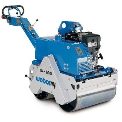 Cilindru vibrocompactor hidrostatic Weber DVH 600, 420 kg foto