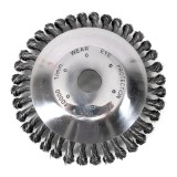 Disc cu perii de sarma 20mm, max 10000 rpm, 8&amp;quot; pentru motocoasa (trimmer)