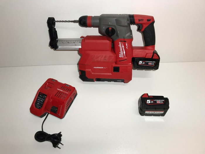 Ciocan Rotopercurator pe baterie Milwaukee M18 CHX Fabricatie 2018