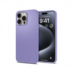 Husa Compatibila cu Apple iPhone 15 Pro - Spigen Thin Fit - Iris Purple