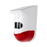 Sirena de exterior wireless PNI SafeHouse HS008 cu senzor de miscare si incarcare solara, control prin internet cu App Tuya Smar