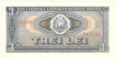 Romania lot bancnote 1966 (3 lei 1966 UNC)