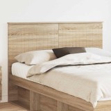 vidaXL Tăblie cap cu headboard Stejar Sonoma 140 cm Lemn compozit 887761