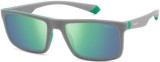 Ochelari de Soare POLAROID PLD 2134/S 3U5/5Z, 56mm, Gri-Verde