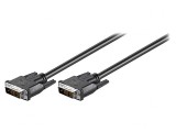 Cablu DVI-D 2m Negru, Goobay