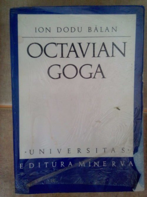 Ion Dodu Balan - Octavian Goga (1971)