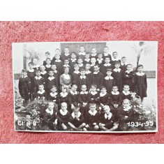 Fotografie, clasa a III-a B primara, an 1935
