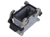 Carcasă ILME HDC 57.27 cu clichet dublu, IP69, montare pe cablu și panou