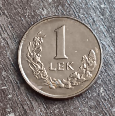 C50 - Moneda foarte veche - Albania - 1 lek - 1996 foto