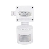 Senzor Miscare PT Alb JQ35 180&deg; 1200W 2-12m IP44 - NOVELITE