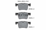 Set placute frana TEXTAR 2519901