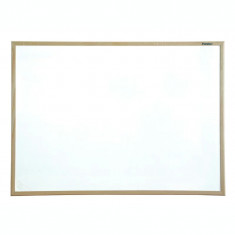 Whiteboard magnetic cu rama din lemn 80 x 60 cm Forster foto