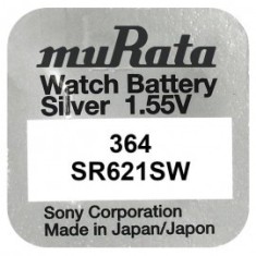 Baterie pentru ceas - Murata SR621SW - 364