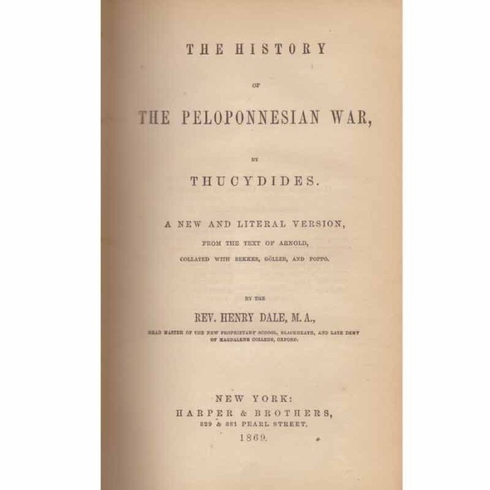 Thucydides - The history of the peloponnesian war - 132421