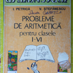 PROBLEME DE ARITMETICA PENTRU CLASELE I-IV PETRICA STEFANESCU - PETRION