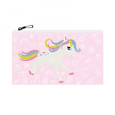 Set DYI creativ - portofel Unicorn, pictura cu diamante foto