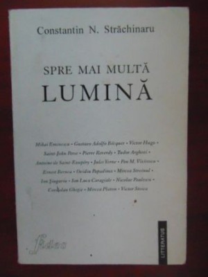 Spre mai multa lumina foto