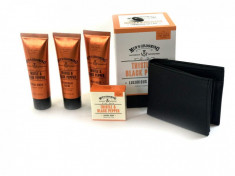 Set Modern Man cosmetice Scottish Fine si portofel personalizabil piele naturala foto