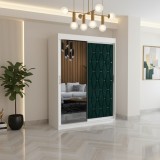 Dressing Tapitat Iris Verde Cu Oglinda &Icirc;n stoc