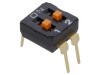 Comutator DIP-SWITCH 2 Secțiuni ON-OFF 24VDC