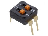 Comutator DIP-SWITCH 2 Secțiuni ON-OFF 24VDC