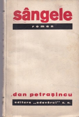 Dan Petrasincu - Sangele foto