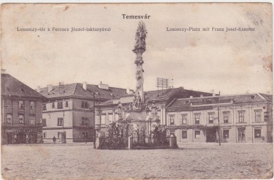 CP Timisoara Losonczy platz Piata unirii ND(1906) foto