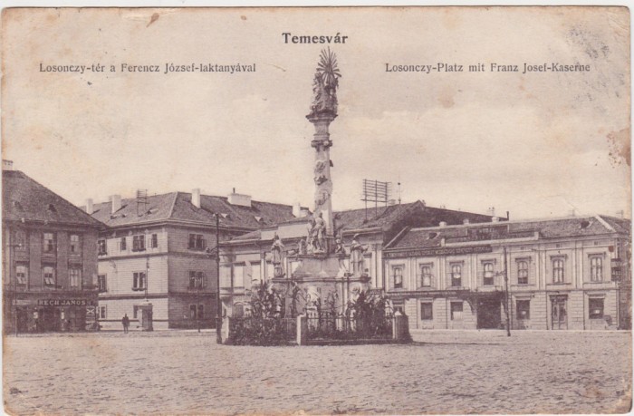 CP Timisoara Losonczy platz Piata unirii ND(1906)