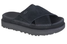 Papuci flip-flop UGG Goldenstar Cross Slide 1137910-BLK negru foto