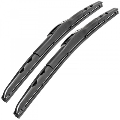 Set 2 stergatoare hybrid premium pentru Audi 100 din 1990-1994, Coupe din 1988-1996 - 550/525 mm foto