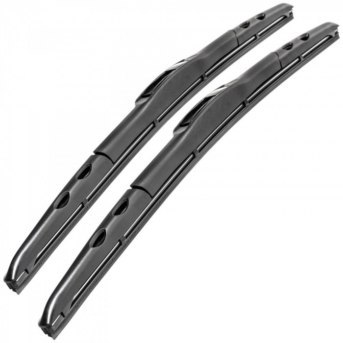 Set 2 stergatoare hybrid premium pentru SsangYong Actyon din 2006-2018 - 525/475 mm
