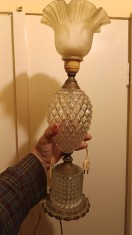 Veioza Cristal antika foto