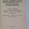 Actul constitutiv &amp; Statut &ndash; Asociația avocaților statului &ndash; București 1932