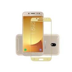 Folie sticla 3D Full compatibila cu Samsung Galaxy J3 2017-GOLD