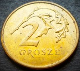 Cumpara ieftin Moneda 2 GROSZY - POLONIA, anul 2002 * cod 3276 = A.UNC, Europa