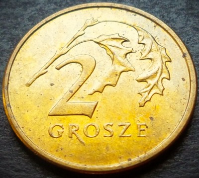 Moneda 2 GROSZY - POLONIA, anul 2002 * cod 3276 = A.UNC foto