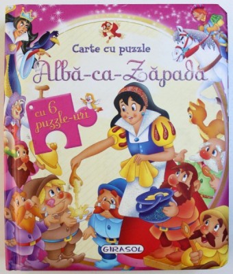 ALBA - CA - ZAPADA , CARTE CU 6 PUZZLE - URI , 2015 foto