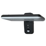 Lampa Solara Exterior V-TAC 15W, 112 LED SMD, Senzor PIR, 4000-6000K, IP65, Negru, Gradina, Terasa