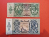 BANCNOTA UNGARIA- hartie, 10,20 pengo