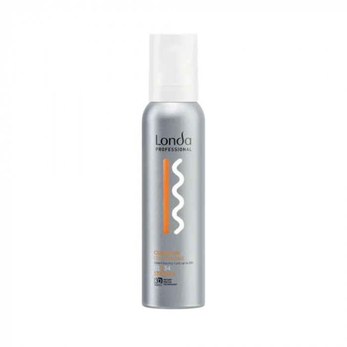 Spuma pentru bucle cu fixare extra puternica, Londa Professional, Curls In Mousse, 250ml