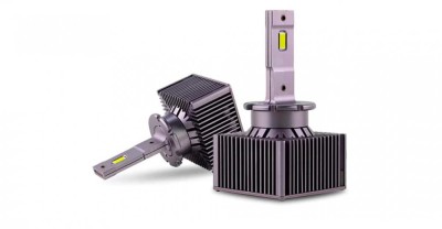 Set 2 Becuri LED D1SR AutoREY Conversie Xenon foto