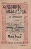 M. DAVID - MUNTII APUSENI ( MASIVUL BIHORULUI ) ( 1922 )