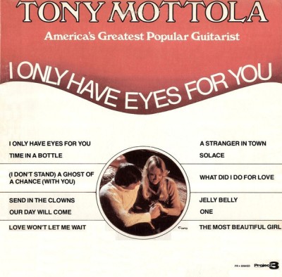 VINIL Tony Mottola &amp;lrm;&amp;ndash; I Only Have Eyes For You - VG++ - foto