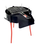 Gratar rotund multifunctional, diametru 50 cm, tabla 1.5 mm, gaz, lemn sau carbuni, Garcima, GRC40049