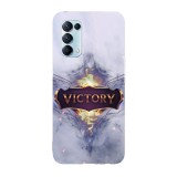 Husa compatibila cu Oppo A54 5G, Viceversa, model Victory, Silicon, TPU, Transparent, Carcasa