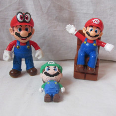 Set 3 figurine Mario,Nintendo Super Mario