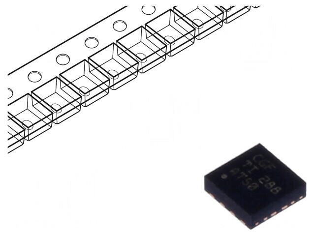 Comutator Analogic Multiplexor 2 Canale SON8 2.8-5.5VDC